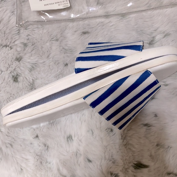 NWT James Smith On Duty blue stripe pool slide/41 - Picture 5 of 10